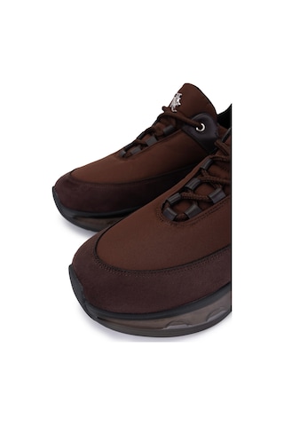 Tamer Tanca Kadın Kahverengi Rugan Sneakers & Spor Ayakkabı 1172 07 Bn Ayk Sk25-26 Khv Rgn/prst Kahverengi