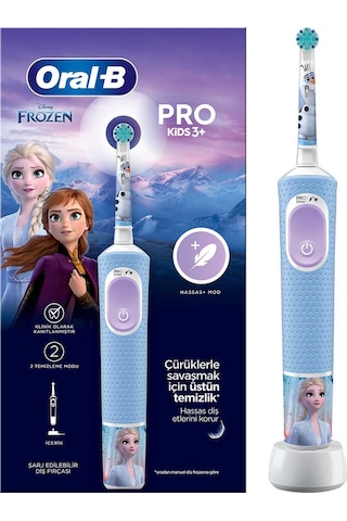 Oral-B Çocuk Şarjlı Elektrikli Diş Fırçası Frozen D100