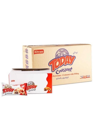 Today Kruvasan Çikolatalı 40 Gr. 20 Li 4 Paket 1 Koli