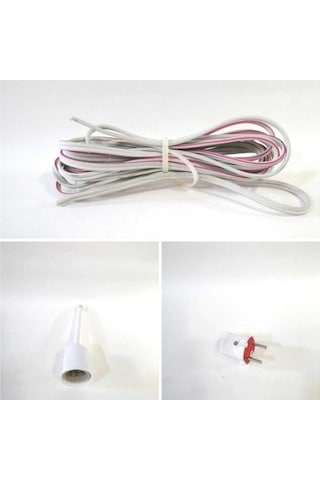 Seyyar Kablolu Tijli Duy Fiş - Metre Seçmeli 5 Metre