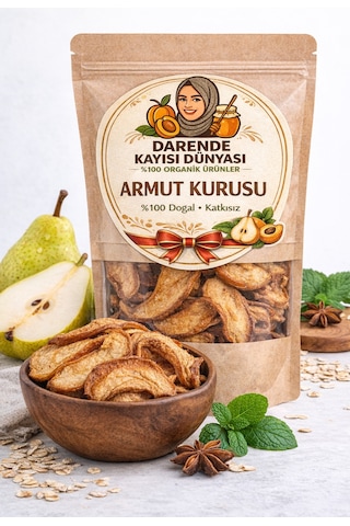 Kurutulmuş Armut Kurusu 1 Kg Doğal, Katkısız