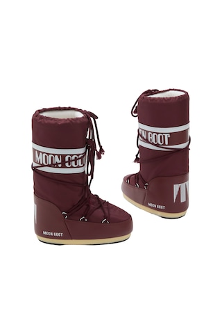 D013 Burgundy Bot Kar Kadın / Kız 80d1400440-d013 Moon Boot Icon Icon Nylon Burgundy 23-34 Bordo