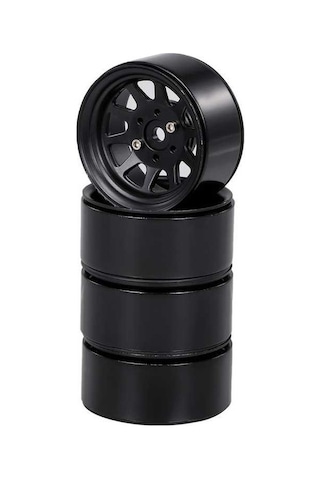 Pazly Trx4 Siyah/beyaz Seti Seçenekli Scx10 Metal Jant İçin Gen8 Geeroyoo Dayanıklı Beadlock Axial Adet 4 1.9 - Sk