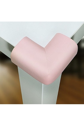 Agubugu Baby - Kauçuk Köşe Koruyucu - Pembe 4 Adet