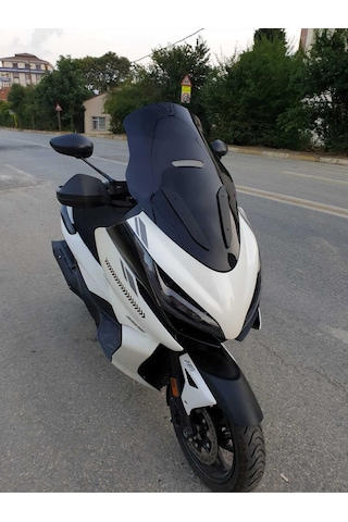Motocam Zontes 350 E Ön Cam 2022-2023 Model 70cm Siyah Renkli 4mm