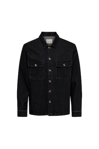Only & Sons Erkek Onskodyl Box Antrasit Gömlek - 22038475