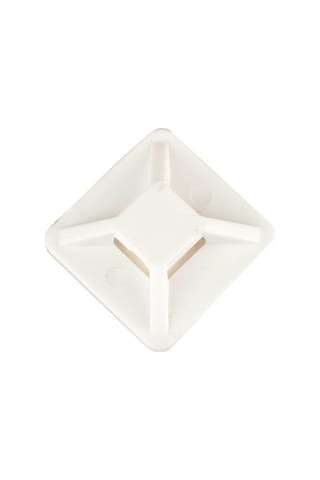 Çetsan Yapışkanlı Kroşe 28X28 Mm-100 Adet Kablo Bağı Kroşesi Yapı
