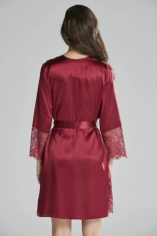 Pierre Cardin 6015 Kadın Dantelli Saten 6'lı Set-bordo Bordo