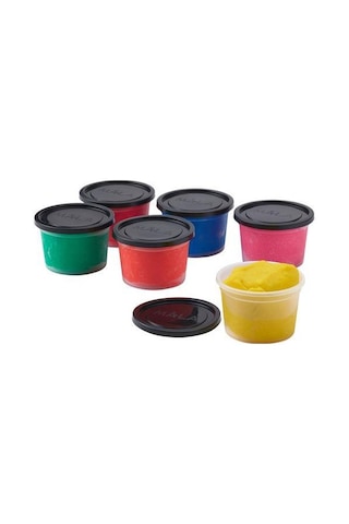 6 Lı Çocuk Oyun Hamuru oyun hamuru, Çeşitli Renkler MeridyenDukka