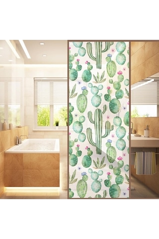 Pazly Tropikal Suntek Stil Lekeli Gizlilik Filmi Etiket Cam Buzlu 1. By Ahşap