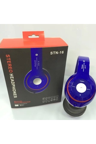 STN-16 Katlanabilir Bluetooth V3.0+EDR Kulak Üstü Kulaklık