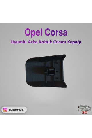 Opel Corsa Uyumlu Arka Koltuk Cıvata Kapağı