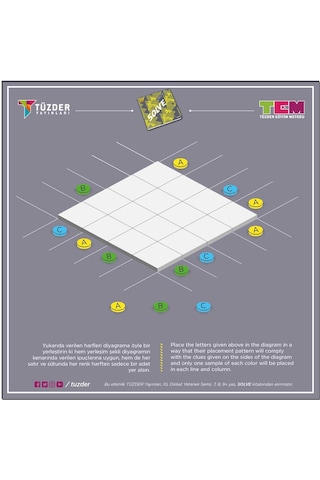 Solve 7-9+ Yaş / Iq Dikkat ve Yetenek Geliştiren Kitaplar N11.2630