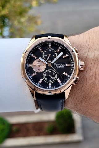 Ferrucci Fcıste403 Erkek Kol Saati Rose Gold