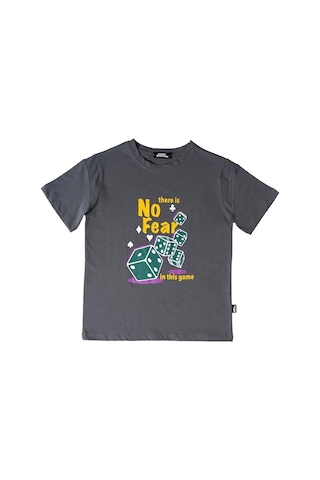 Name It No Fear Erkek Çocuk Tshirt Nfr-b500326 Antrasit