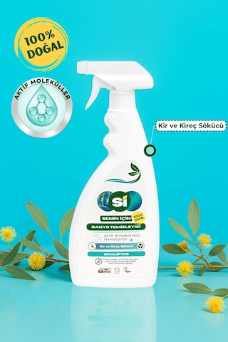 Si Senin İçin %100 Doğal Banyo Temizleyici Okaliptus Yağlı 750 Ml.