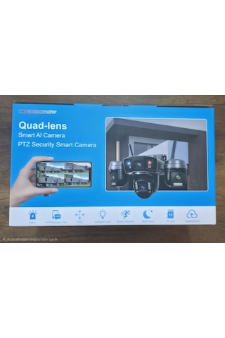 Acme Iprocam 202wplus 4 Kameralı Çakarlı Wifi Akıllı Kamera