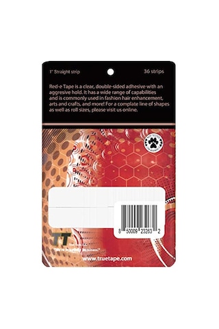 Truetape Red-e Tape Protez Saç Bandı Düz 1' X 3'' 2,5cm X 7,5cm 36 Adet Standart