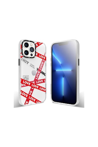 Youngkit Apple Uyumlu iPhone 13 Pro Max Kılıf Baskılı Desenli YoungKit Holiday Serisi Kapak ZORE-220113