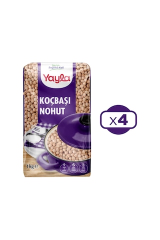 Yayla Koçbaşı Nohut 4 x 1 KG