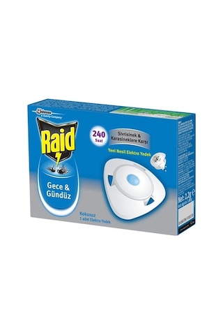 Raid Gece & Gündüz Sivrisineklere Karşı Elektro Yedek 2.2 G