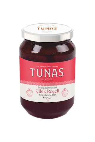 Tunas Reçel 1000 Gr Cam Vişne Ve Çilek 2 Li Set
