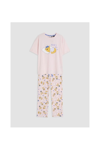 Lcw Young Pembe Winnie The Pooh Baskılı Kadın Pijama Takım