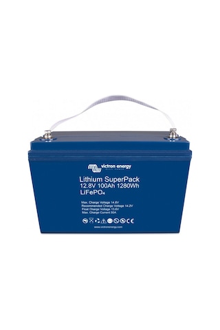 Victron Energy Lithium Superpack 12.8v/100ah (m8) High Current