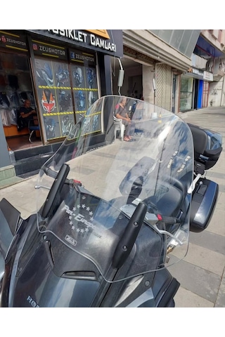 Honda Pan Europan St1300 Ön Cam Zeus 5mm Şeffaf