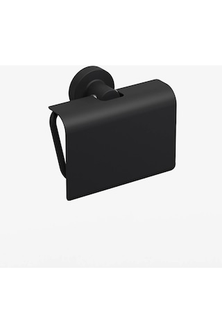 Tecno Black Tuvalet Kağıtlık - Mat Siyah Mat Siyah