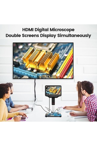 Andonstar Ad407 Pro 7 Inc Ekran 3d Hdmı Lehimleme Dijital Mikroskop