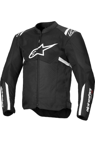 Alpinestars T-sps Air V2 Yazlık Motosiklet Mont Siyah-beyaz
