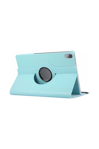 Goocamp Lenovo Tab P11 Pro 11.2" 2.nesil Uyumlu Dönebilen Standlı Kılıf-mavi Tablet Kılıfı