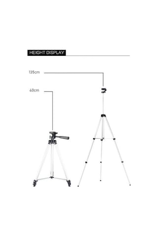 Sony Telefonlar Için Tripod 135Cm Telefon Tutucu