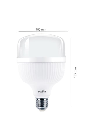 Ecolite 28w 177w Jumbo Led Ampul 6500k Beyaz Işık E27 Duylu