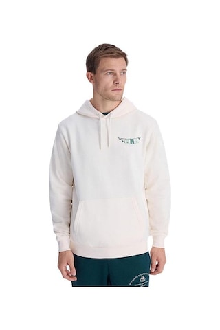 Kappa Authentıc Graphık Phelps Erkek Sweatshirt 341x3ew-a0f-m Beyaz-beyaz Beyaz