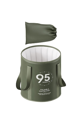 Dolıty Katlanabilir Ayak Havzası Islatma Spa Kovası Yeşil