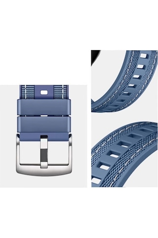 Huawei Watch Gt 5 Uyumlu Zore Krd-128 Silikon Kordon-gri
