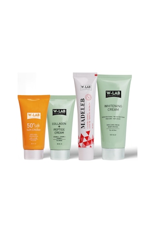 W-Lab Cosmetics Cilt Bakım Seti 4'lü Süper Set