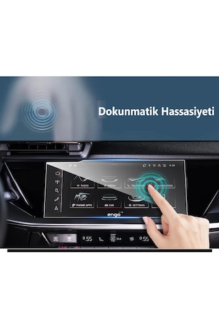 Audi S3 Ekran Koruyucu 10.1 İnç Multimedya Nano Şeffaf