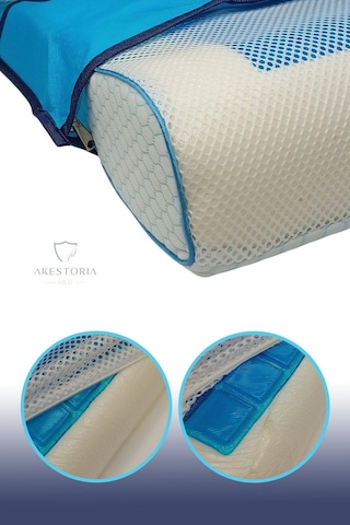 55 X 35 X 10/9 Cm Jelli Visco Yastık P-006-135 Çok Renkli