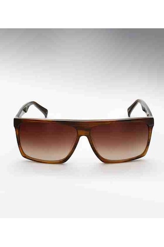 A M Eyewear Cobsey 28-vg-brg 61 Unisex Güneş Gözlüğü Kahverengi