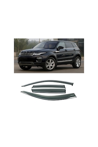 Autogp Range Rover Evoque L538 Cam Rüzgarlığı Krom Çıtalı 2012 / 2019