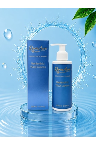 Dermaura Hyalüronik Asit & Shea Butter İçerikli Nemlendirici Vücut Losyonu 200 ML