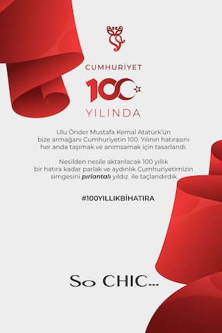Hürriyet Ruhu 18 Ayar Beyaz Altın Kaplama Gümüş Erkek Kolye