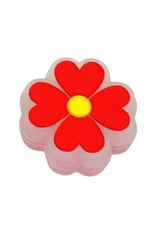 Pros Pro Kırmızı Çiçek Figürü Tekli Titreşim Önleyici H194rd