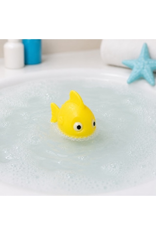2 Adet Suda Yüzen Ses Çıkaran Renkli Minik Japon Balığı Banyo Oyuncağı Bebek Çocuk Banyo Ve Havuz Oyuncak