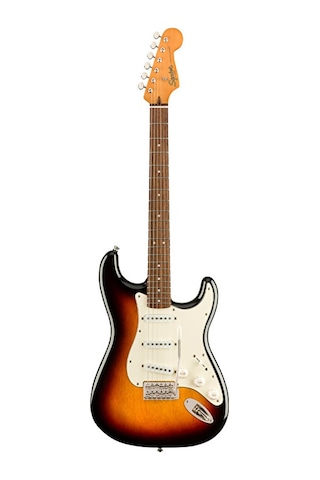 Squier 0374010500 Classic Vibe '60s Stratocaster Elektro Gitar 3-color Sunburst Laurel Klavye 60'lar Dönemi Özellikleri Ve Sıcak Tonlar