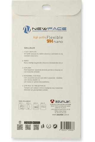 Newface Apple iPhone Uyumlu 12 Pro Max 6d Mat Seramik Hayalet Nano Semeglbl - 85 Ekran Koruyucu