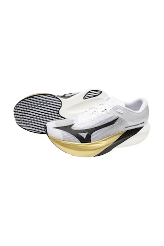 Mizuno Hyperwarp Pure Erkek Koşu Ayakkabısı Gri / Altın Çok Renkli